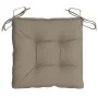 Cojines de silla de jardín 6 uds tela Oxford taupé 50x50x7 cm by , Cushions for chairs and sofas - Ref: Foro24-314922, Price:...