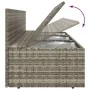 Sofá de jardín de 3 plazas con cojines ratán sintético gris von , Outdoor-Sofas - Ref: Foro24-318672, Preis: 282,23 €, Rabatt: %
