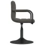Taburete de cocina de terciopelo gris oscuro de , Taburetes de cocina - Ref: Foro24-334607, Precio: 83,32 €, Descuento: %