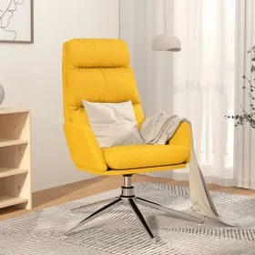 Sillón de relax de tela amarillo mostaza by , Armchairs - Ref: Foro24-341137, Price: 119,12 €, Discount: %