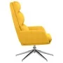 Sillón de relax de tela amarillo mostaza de , Sillones - Ref: Foro24-341137, Precio: 119,15 €, Descuento: %