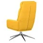 Sillón de relax de tela amarillo mostaza de , Sillones - Ref: Foro24-341137, Precio: 119,15 €, Descuento: %