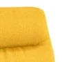 Sillón de relax de tela amarillo mostaza de , Sillones - Ref: Foro24-341137, Precio: 119,15 €, Descuento: %