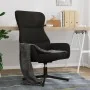 Sillón de relax de terciopelo negro by , Armchairs - Ref: Foro24-341114, Price: 111,04 €, Discount: %
