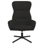 Sillón de relax de terciopelo negro by , Armchairs - Ref: Foro24-341114, Price: 111,04 €, Discount: %