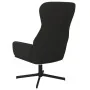 Sillón de relax de terciopelo negro by , Armchairs - Ref: Foro24-341114, Price: 111,04 €, Discount: %