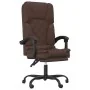 Silla de oficina reclinable masaje cuero sintético marrón de , Sillas de oficina - Ref: Foro24-349688, Precio: 142,33 €, Desc...