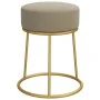 Hocker redondo gris oscuro terciopelo von , Klapphocker und Stühle - Ref: Foro24-340256, Preis: 41,02 €, Rabatt: %