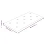 Paneles de pared 12 uds cuero PE rojo tinto 60x30 cm 2,16 m² by , Wall covering - Ref: Foro24-343993, Price: 57,20 €, Discoun...