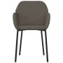 Sillas de comedor 2 unidades terciopelo gris oscuro de , Sillas de comedor - Ref: Foro24-344702, Precio: 132,22 €, Descuento: %