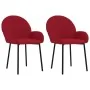Sillas de comedor 2 unidades terciopelo rojo tinto von , Essstühle - Ref: Foro24-344768, Preis: 122,10 €, Rabatt: %
