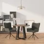 Sillas de comedor giratorias 2 unidades terciopelo gris oscuro de , Sillas de comedor - Ref: Foro24-344810, Precio: 159,43 €,...