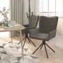 Sillas de comedor giratorias 2 unidades terciopelo gris oscuro de , Sillas de comedor - Ref: Foro24-344810, Precio: 159,43 €,...