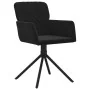 Sillas de comedor giratorias 2 uds terciopelo negro de , Sillas de comedor - Ref: Foro24-344796, Precio: 173,93 €, Descuento: %