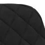 Sillas de comedor giratorias 2 uds terciopelo negro de , Sillas de comedor - Ref: Foro24-344796, Precio: 173,93 €, Descuento: %
