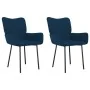 Sillas de comedor 2 unidades terciopelo azul von , Essstühle - Ref: Foro24-344819, Preis: 122,72 €, Rabatt: %