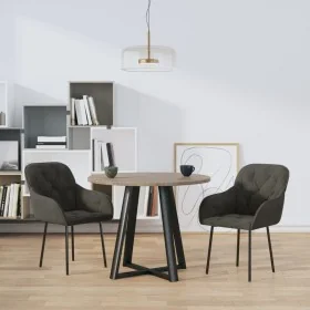 Sillas de comedor 2 unidades terciopelo gris oscuro von , Essstühle - Ref: Foro24-344846, Preis: 143,59 €, Rabatt: %