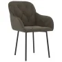 Sillas de comedor 2 unidades terciopelo gris oscuro de , Sillas de comedor - Ref: Foro24-344846, Precio: 143,60 €, Descuento: %