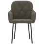 Sillas de comedor 2 unidades terciopelo gris oscuro de , Sillas de comedor - Ref: Foro24-344846, Precio: 143,60 €, Descuento: %