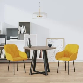 Sillas de comedor 2 unidades terciopelo amarillo von , Essstühle - Ref: Foro24-344852, Preis: 129,76 €, Rabatt: %