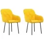 Sillas de comedor 2 unidades terciopelo amarillo von , Essstühle - Ref: Foro24-344852, Preis: 129,77 €, Rabatt: %