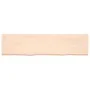 Estante de pared madera maciza roble sin tratar 160x40x(2-6) cm by , Shelves and shelves - Ref: Foro24-363591, Price: 68,35 €...
