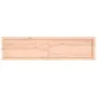 Estante de pared madera maciza roble sin tratar 160x40x(2-6) cm by , Shelves and shelves - Ref: Foro24-363591, Price: 68,35 €...