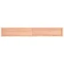 Estante pared madera roble tratada marrón claro 200x30x(2-6) cm by , Shelves and shelves - Ref: Foro24-363725, Price: 62,88 €...