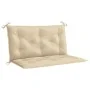 Cojín de banco de jardín tela Oxford beige 100x(50+50)x7 cm de , Cojines para sillas y sofás - Ref: Foro24-314995, Precio: 35...