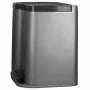 Curver Papelera doble pedal Deco gris claro cubos interiores 6L y 15L by , Garbage cans and trash cans - Ref: Foro24-443823, ...