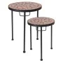 ProGarden Juego de mesas auxiliares 2 pzas con superficie de mosaico von , Seitentische - Ref: Foro24-442213, Preis: 59,30 €,...