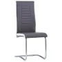 Juego de comedor 9 piezas cuero sintético gris de , muebles para cocinas y comedores - Ref: Foro24-3053151, Precio: 776,92 €,...