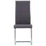 Juego de comedor 9 piezas cuero sintético gris de , muebles para cocinas y comedores - Ref: Foro24-3053151, Precio: 776,92 €,...