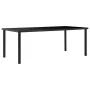 Juego de comedor 11 piezas cuero sintético negro by , Furniture sets for kitchens and dining rooms - Ref: Foro24-3053164, Pri...