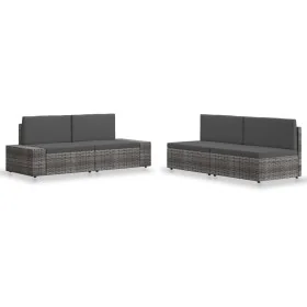 Juego de muebles de jardín 4 piezas ratán sintético gris von , Gartensets - Ref: Foro24-3054605, Preis: 413,67 €, Rabatt: %