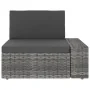 Juego de muebles de jardín 4 piezas ratán sintético gris by , Garden sets - Ref: Foro24-3054605, Price: 413,42 €, Discount: %