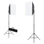 Kit de estudio fotográfico con luces softbox y fondo by , Flashes and studio lighting - Ref: Foro24-3055056, Price: 159,99 €,...