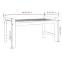 Set de muebles para jardín 3 piezas con cojines madera acacia by , Garden sets - Ref: Foro24-3058099, Price: 432,97 €, Discou...