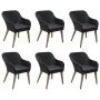 Juego de comedor para jardín 7 piezas ratán sintético negro von , Gartensets - Ref: Foro24-3059482, Preis: 816,47 €, Rabatt: %