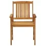 Sillas de jardín con cojines 4 unidades madera maciza de acacia von , Gartenstühle - Ref: Foro24-3061212, Preis: 309,46 €, Ra...