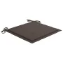 Sillas de jardín con cojines 2 uds madera maciza teca y acero von , Gartenstühle - Ref: Foro24-3061523, Preis: 278,93 €, Raba...
