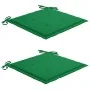 Sillas de jardín con cojines 2 uds madera maciza acacia y acero by , Garden chairs - Ref: Foro24-3061493, Price: 253,79 €, Di...