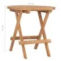 Set comedor de jardín plegable 3 piezas madera de teca cojines de , Conjuntos de jardín - Ref: Foro24-3063185, Precio: 162,45...