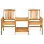 Sillas y mesita de jardín con cojines madera maciza acacia de , Conjuntos de jardín - Ref: Foro24-3061299, Precio: 148,83 €, ...