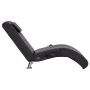Diván de masaje con almohada de cuero artificial marrón by , Daybeds - Ref: Foro24-281286, Price: 229,10 €, Discount: %