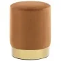 Taburete de terciopelo marrón y dorado by , Folding stools and chairs - Ref: Foro24-249838, Price: 40,81 €, Discount: %