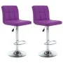 Taburetes de cocina 2 unidades cuero sintético morado von , Küchenhocker - Ref: Foro24-323641, Preis: 133,05 €, Rabatt: %