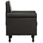 Sillón butaca de cuero auténtico negro de , Sillones - Ref: Foro24-320779, Precio: 225,57 €, Descuento: %