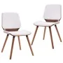 Sillas de comedor 2 unidades cuero sintético blanco von , Essstühle - Ref: Foro24-287381, Preis: 253,89 €, Rabatt: %