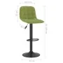 Taburetes de cocina 2 uds terciopelo verde claro von , Küchenhocker - Ref: Foro24-333993, Preis: 103,21 €, Rabatt: %